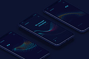 Particle Abstract Backgrounds vol 4, a Templates & Theme by blauananas (Thumbnail 4 of 7)