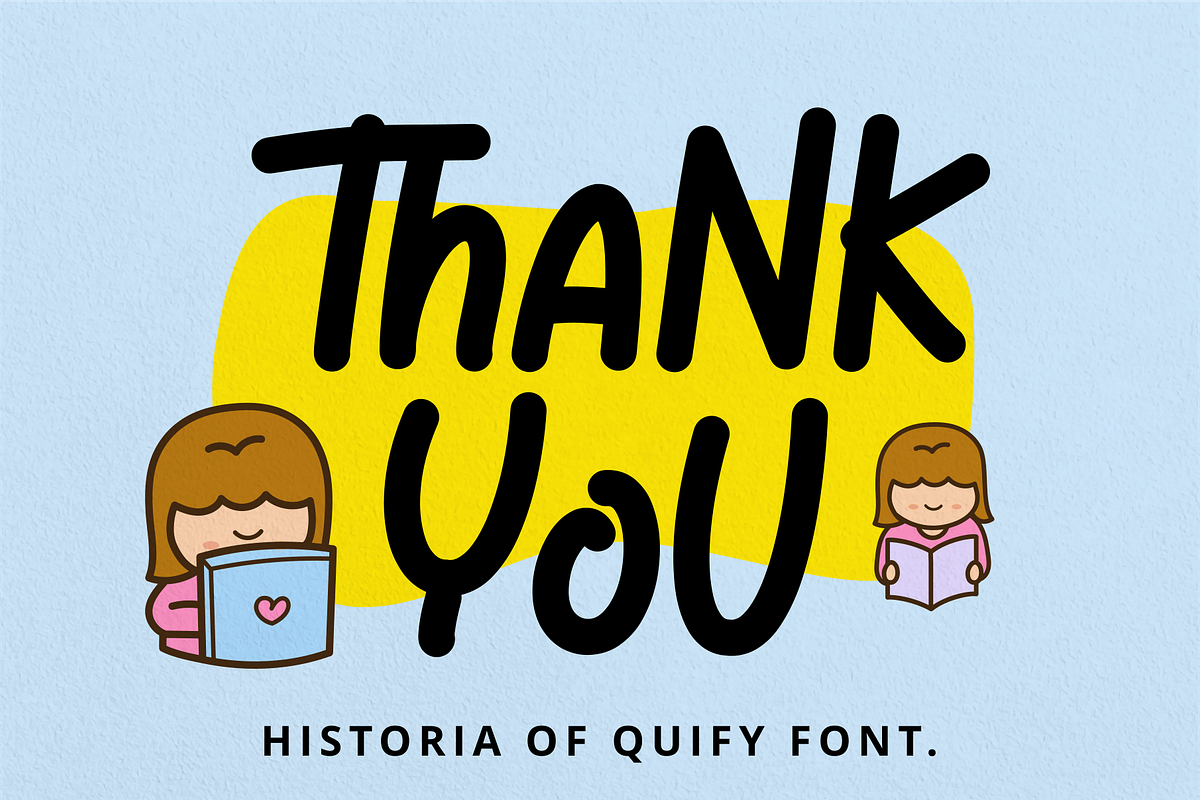 Historia of Quify, a Handwritten Font by Mabhal Studio (Photo 9 of 10)