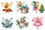 Fantasy Christmas Fairy Clipart Bund, an Illustration by DreamPrint404 (Thumbnail 2 of 4)