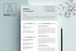 Simple Resume Template Cunningham