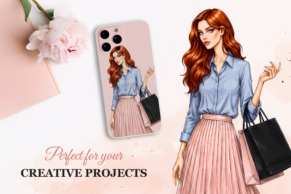 Daily Fashion Essentials, a Person Illustration by Iryna Denysova (Photo 4 of 8)