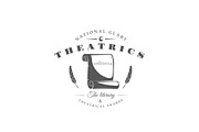 27 Theatre logos templates, a Branding & Logo Template by Art Design (Thumbnail 27 of 38)