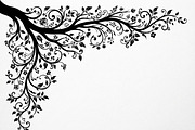 50 Tree Branch Corner Silhouette, a Decorative Illustration by Amazin_art (Thumbnail 3 of 27)