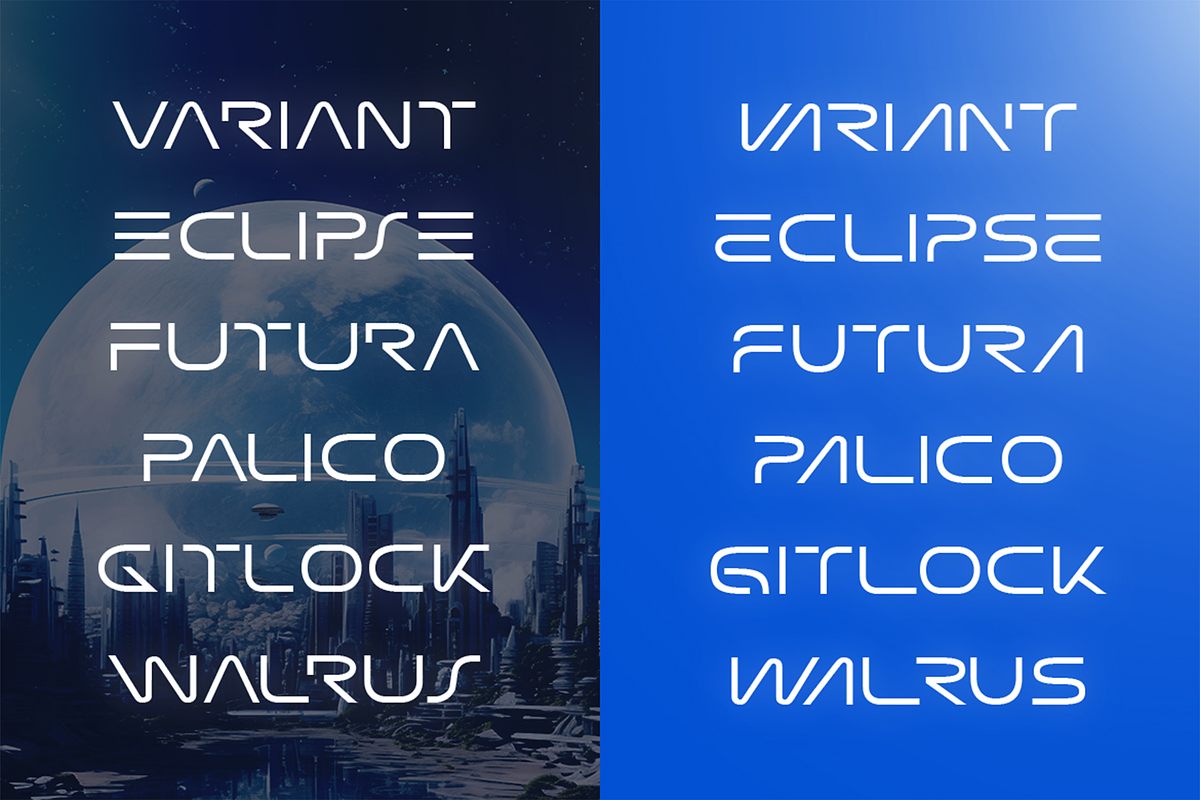 Psionic - Futuristic Font, a Sans Serif Font by Pekotype (Photo 3 of 15)