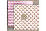 Boho Dogs Digital papers & Clipart, an Animal Illustration by JennyL Designs (Thumbnail 5 of 6)
