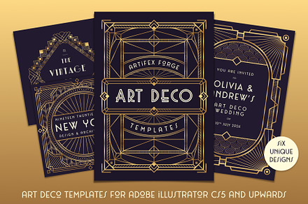 Art Deco Templates