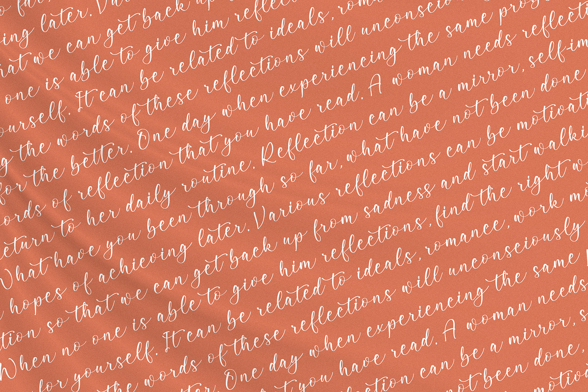 Rayetta Wegatta, a Script Font by Integritype Studio (Photo 13 of 15)