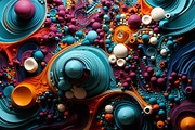 Creative waves. 23 images, a Decorative Illustration by Handmadefont (Thumbnail 5 of 9)