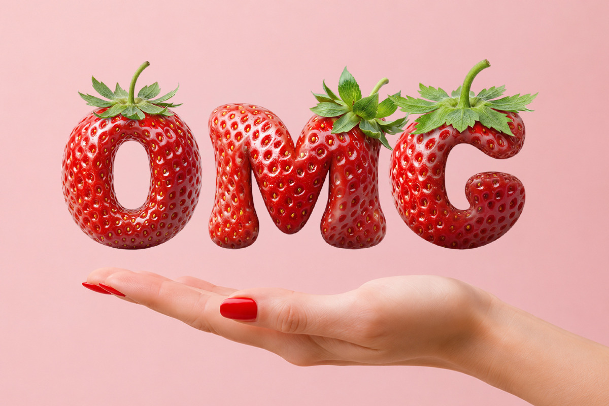 Strawberry Delight Font, a Serif Font by Handmadefont (Photo 7 of 14)