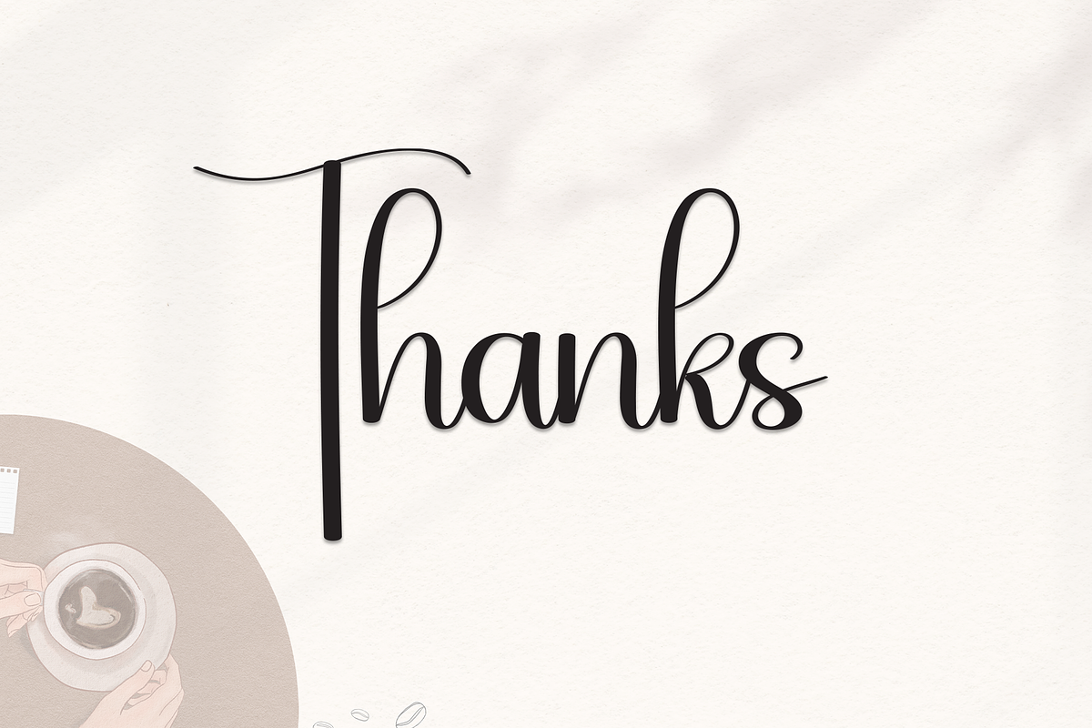 Yesterday | Script Font, a Handwritten Font by Scratchones (Photo 9 of 9)
