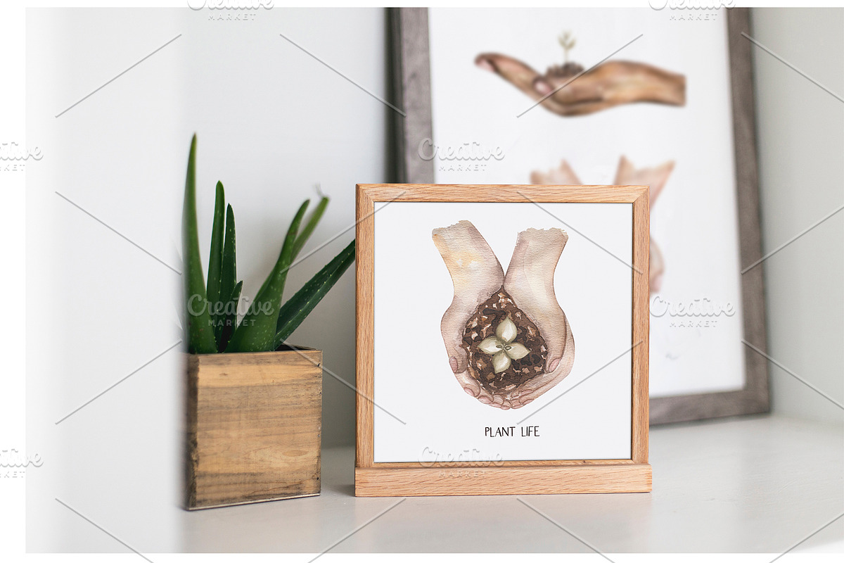 Watercolor Craft Bundle 6 in 1, an Education Illustration by MayaNavits (Photo 14 of 22)