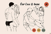 Our love and home, a Person Illustration by Olillia (Thumbnail 10 of 14)