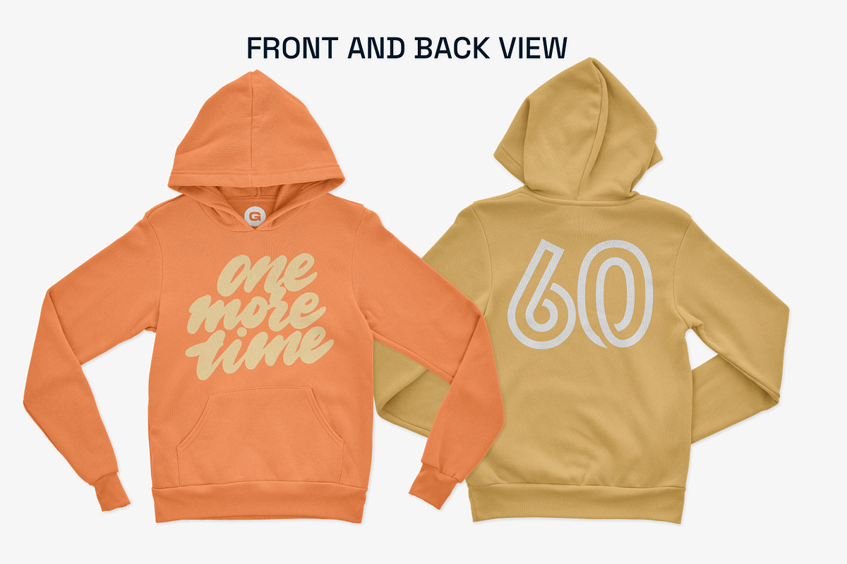 Bella Canvas Youth Pullover Mockups, a Shirt Mockup by GraphicHero (Photo 3 of 9)