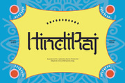 Hindi Raj - Festive Devanagari Font, a Sans Serif Font by Casloop Studio (Thumbnail 1 of 9)