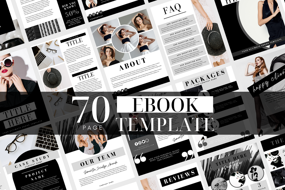 Ebook Creator Canva Template, a Magazine Template by Oh So Social Boutique (Photo 2 of 4)