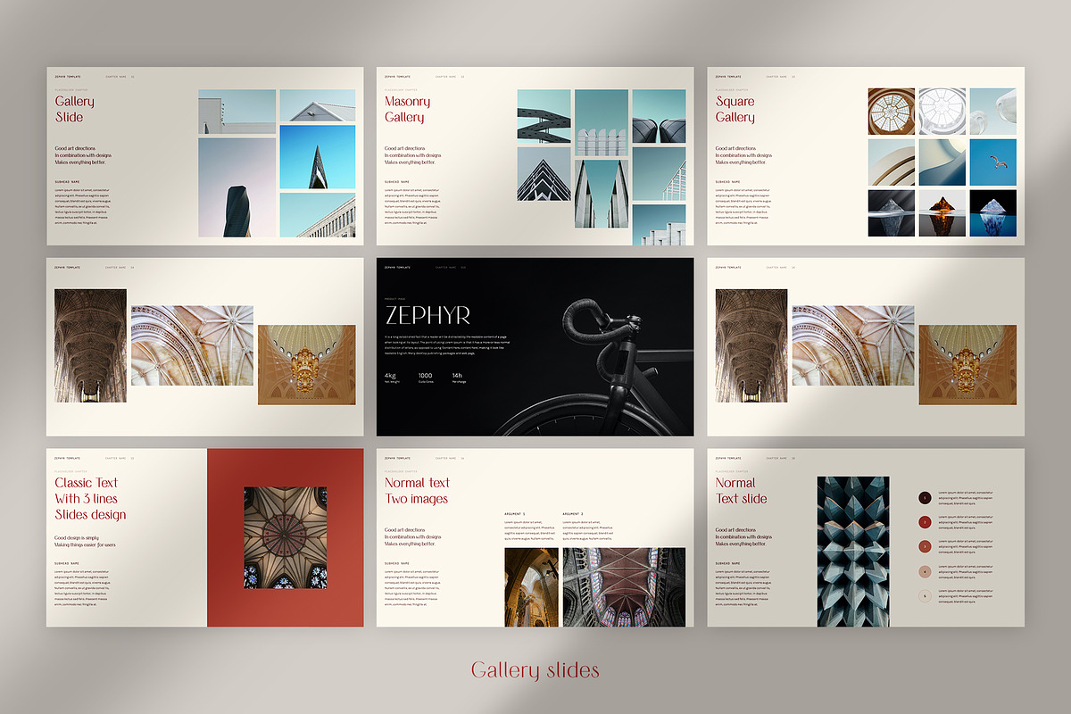 Zephyr Keynote template, a Presentation Template by JustHex (Photo 2 of 12)