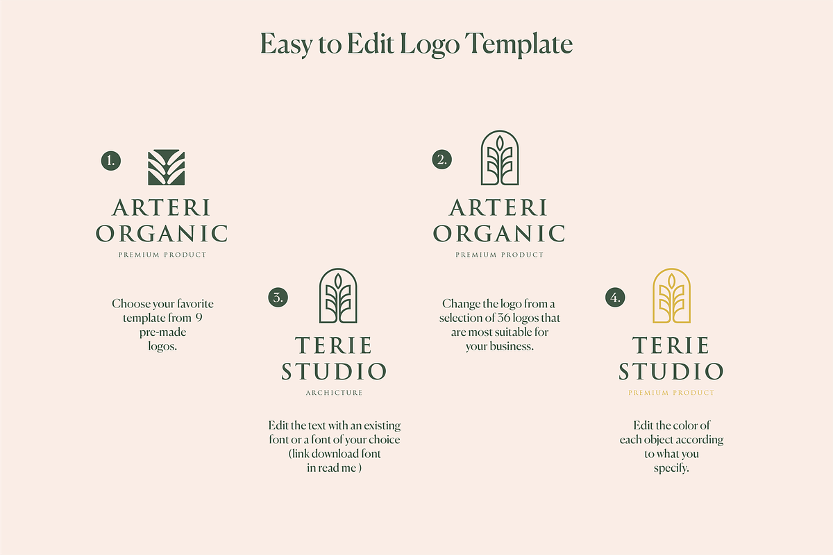 Nature Logo Kit, a Branding & Logo Template by Minimalist Logos (Photo 5 of 15)