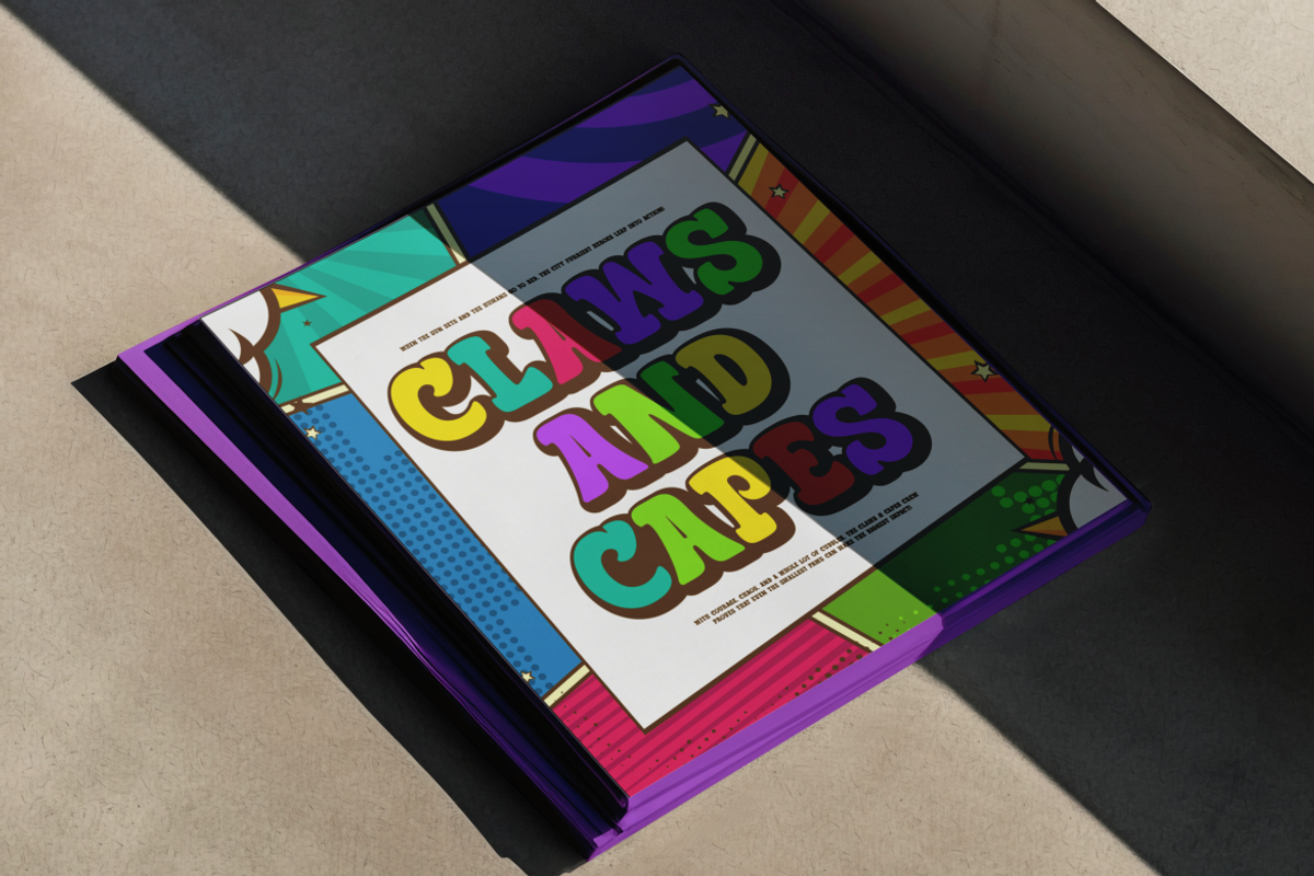 Mega Boldy - Playful Bold Font, a Font by PutraCetol Studio (Photo 4 of 5)