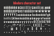 Blinders | Retro Font, a Sans Serif Font by Almeera Std (Thumbnail 4 of 6)