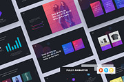 Motion - Colored & Creative Template, a Presentation Template by UDEA Store (Thumbnail 1 of 18)