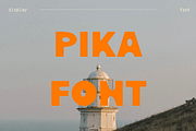 Pika - A playful and quirky font, a Symbol Font by Iasan Design (Thumbnail 1 of 7)