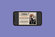 Danica Andrei Engagement Invitation, an Invitation Template by Mountain Folk Creative (Thumbnail 9 of 12)