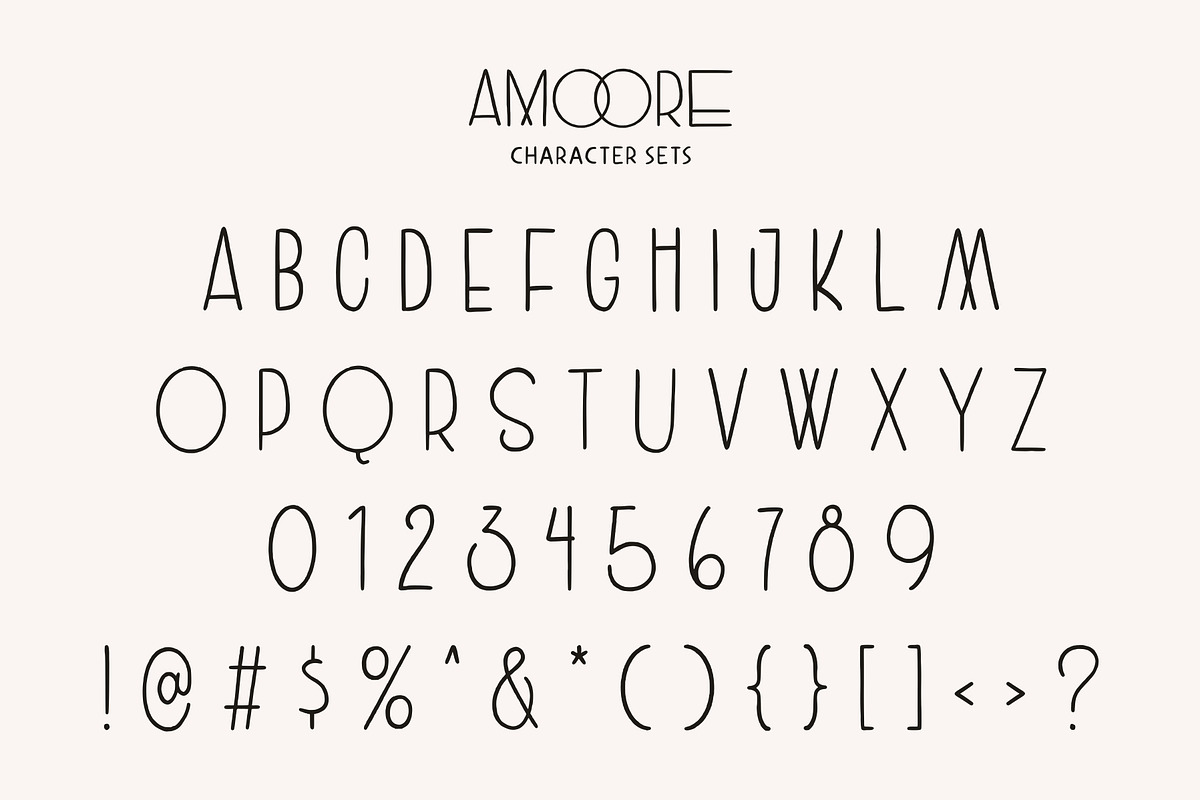 Amoore - Classy Handdrawn, a Font by Garisman Std (Photo 5 of 7)