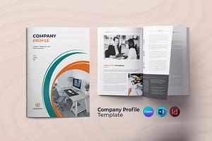 Company Profile, a Brochure Template by DesignDevisers