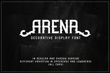 Arena - Decorative Display Font