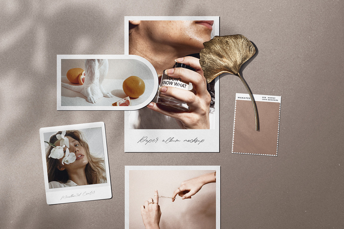 Modern moodboard mockup kit, a Product Mockup by Creatoom (Photo 11 of 23)