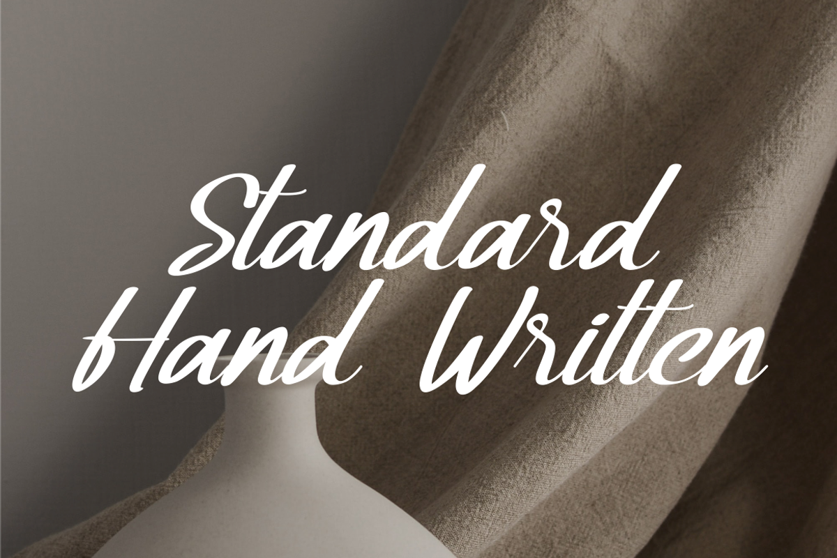 The Hollifate Font, a Script Font by ponuppo (Photo 2 of 3)