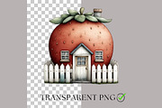 Strawberry Clipart Berry Firth Birth, a Decorative Illustration by Nicole Branger Art (Thumbnail 2 of 26)