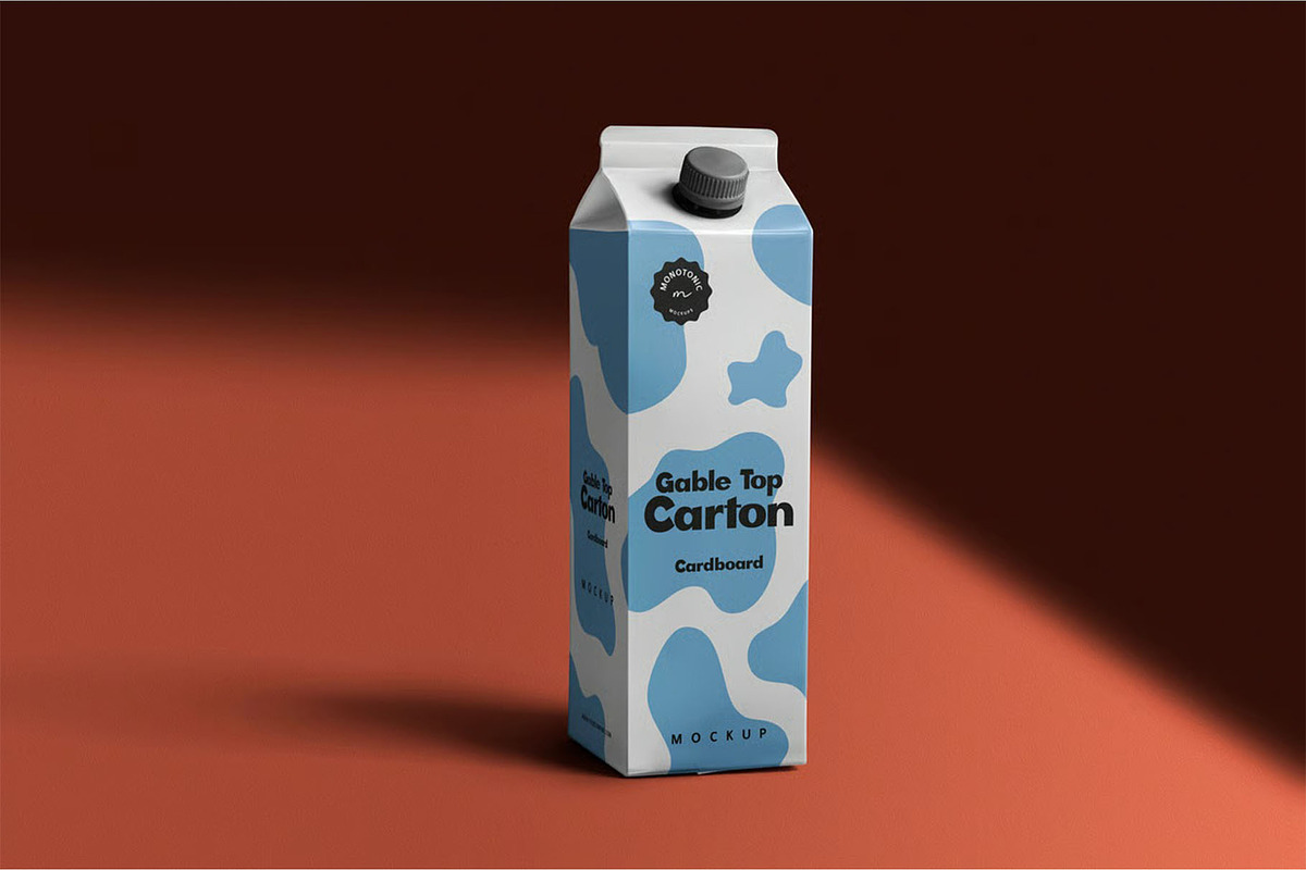Milk Mockup, a Product Mockup by megostudi0 (Photo 5 of 7)