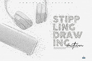 Stippling Photoshop Action, an Action Add-On by DuoFankaar (Thumbnail 7 of 9)