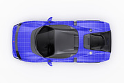 2026 Supercar Sport Convertible, an Advertising Mockup by Halal Graphic Studio (Thumbnail 10 of 12)