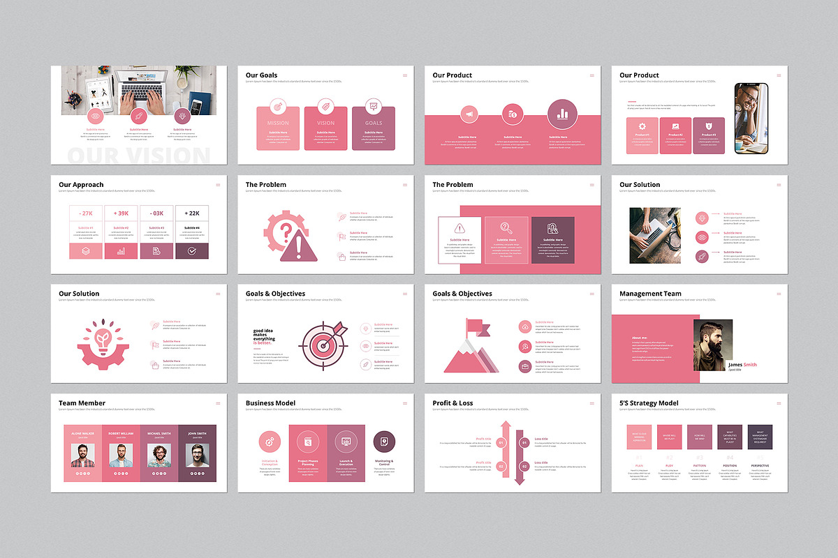 Pitch Deck Presentation Template, a Presentation Template by CreativeSlides (Photo 15 of 34)