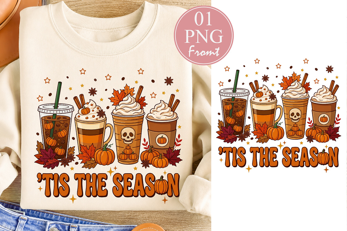 Tis The Season PNG, Pumpkin Spi, a Seasonal Illustration by Rose Art (Photo 1 of 4)
