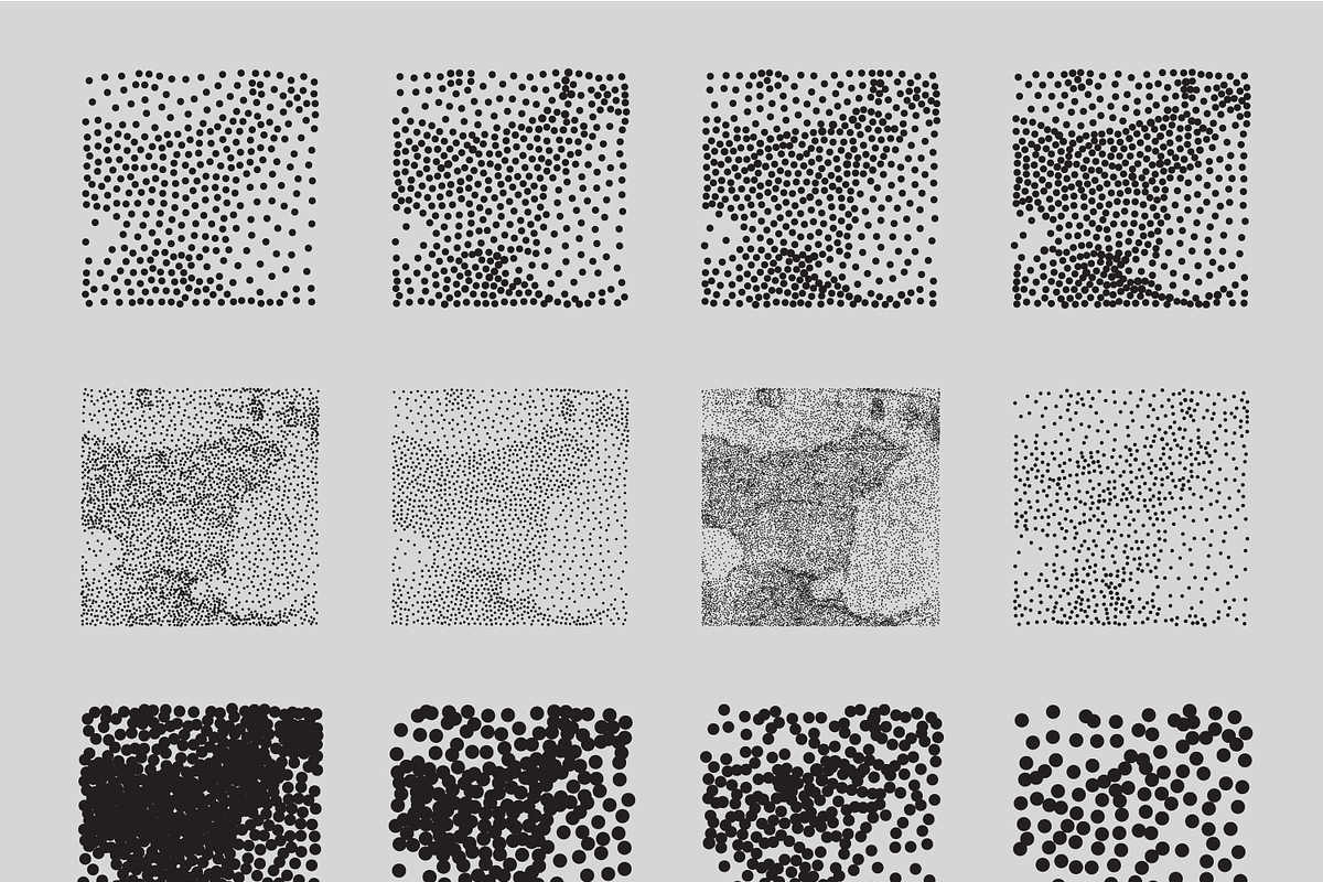 Square Tones Vol. 4 | 20 Halftones, a Texture Graphic by invisiblelayer (Photo 2 of 5)