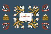 Autumn Blocks Fall Elements Clipart, a Seasonal Illustration by Olia (Thumbnail 25 of 28)