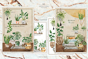 Stay Home & Love Plants Collection, a Decorative Illustration by Cat In Colour (Thumbnail 8 of 10)