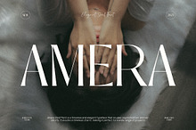 Amera Elegant Serif Font Typeface
