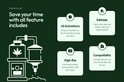 Animated Weed Drawing Illustration, a Person Illustration by Vectors Market (Thumbnail 2 of 5)