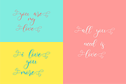 Belisha - A Lovely Script Font, a Script Font by Nissa Studio (Thumbnail 2 of 12)