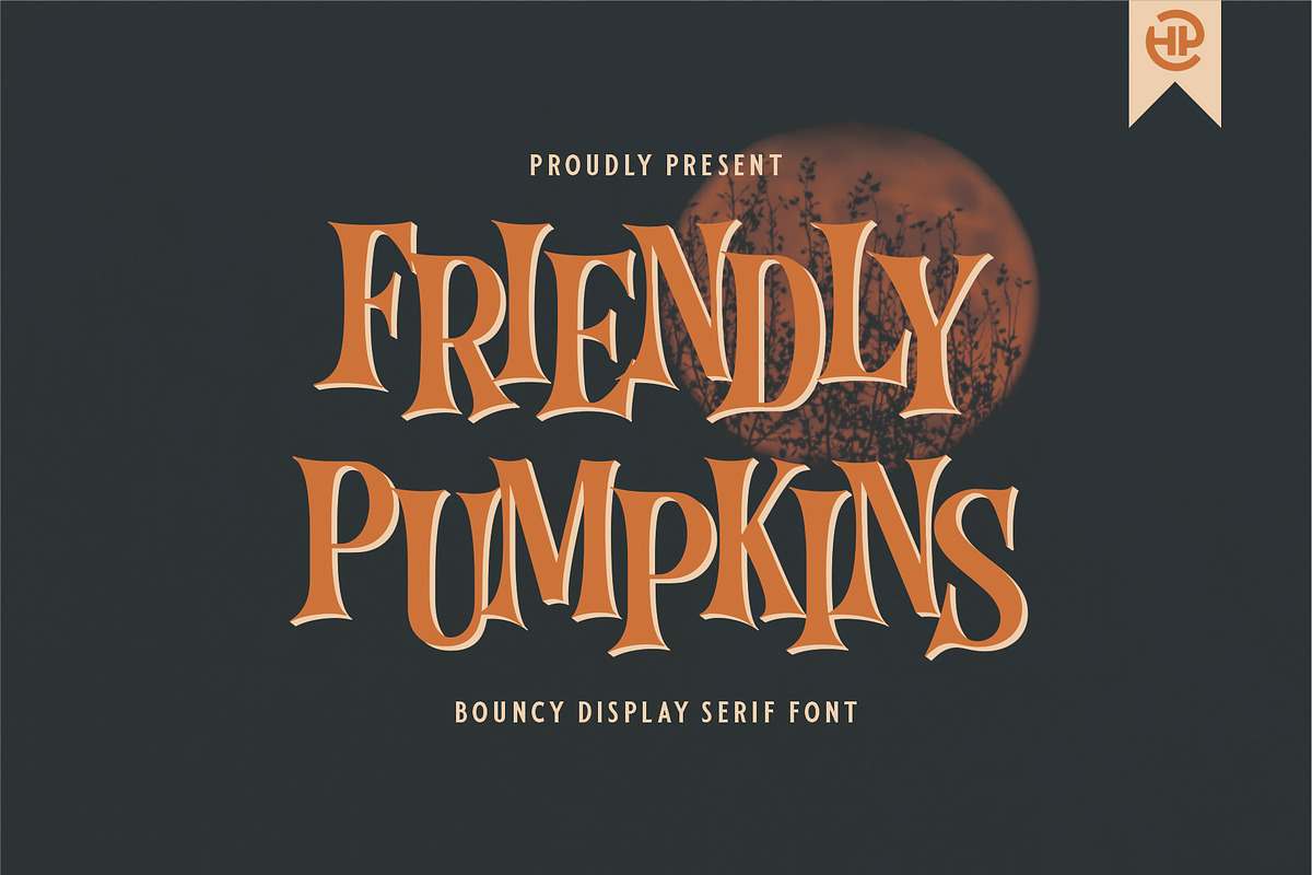 FRIENDLY PUMPKINS, a Serif Font by Havinkpen (Photo 1 of 8)