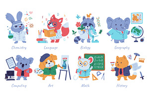 Cute animals geography, biology