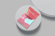 Rectangular Sachet Mockups, a Packaging Mockup by megostudi0 (Thumbnail 6 of 6)