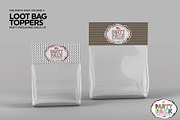 Loot Bag Topper Packaging Mockup, a Packaging Mockup by INCDesign (Thumbnail 3 of 6)
