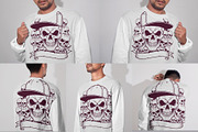 Skull Cap T-Shirt Design, an Object Illustration by Ahluva Studio (Thumbnail 1 of 5)
