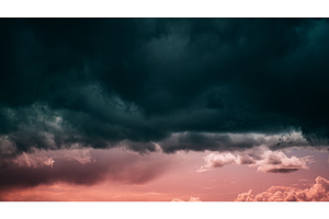 Amazing sunset sunrise storm Sky in, a Nature Photo by Our Amazing World