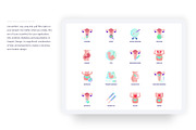 Gynecology | 32 Icons Set Hand Drawn, an Outline Icon by Marina Silence (Thumbnail 15 of 18)